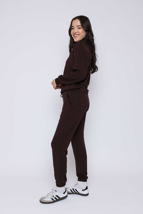 Jenna-Luxe Fleece Crew